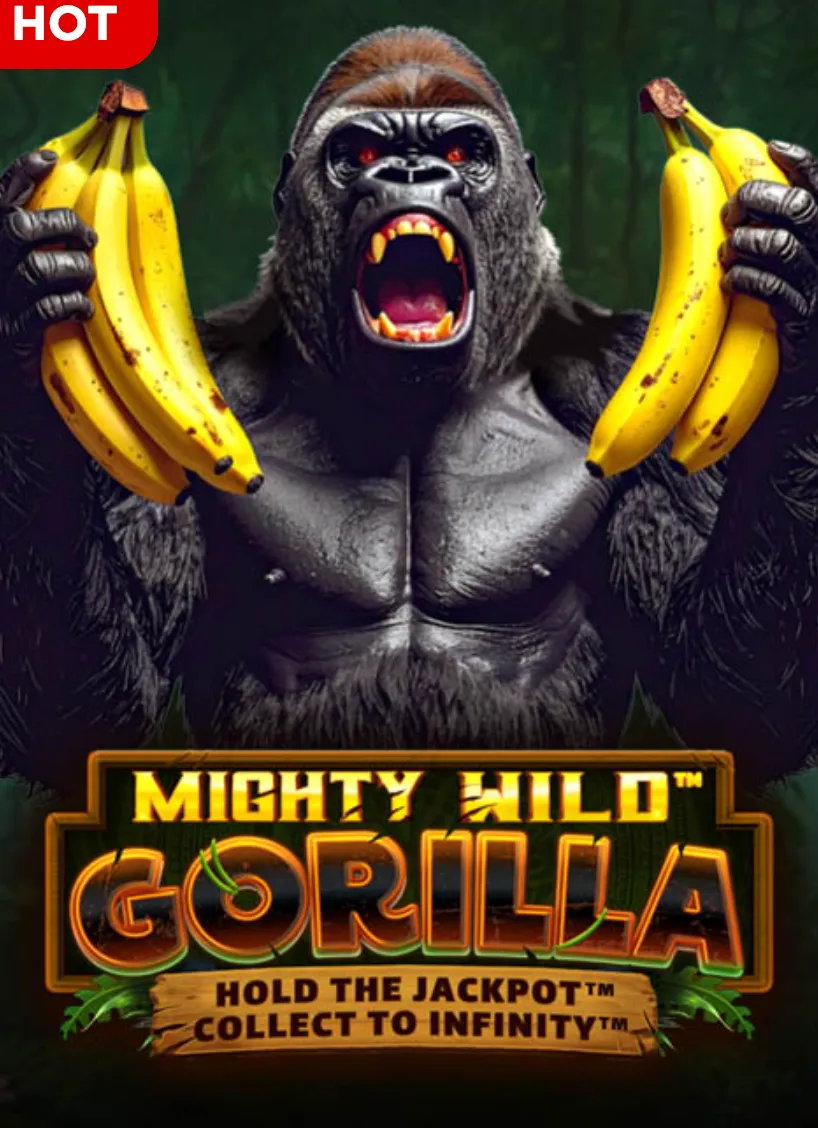 Mighty Wild Gorilla Hold the Jackpot
